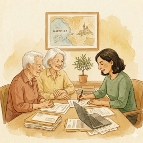 Clients accompagnés dans leurs démarches